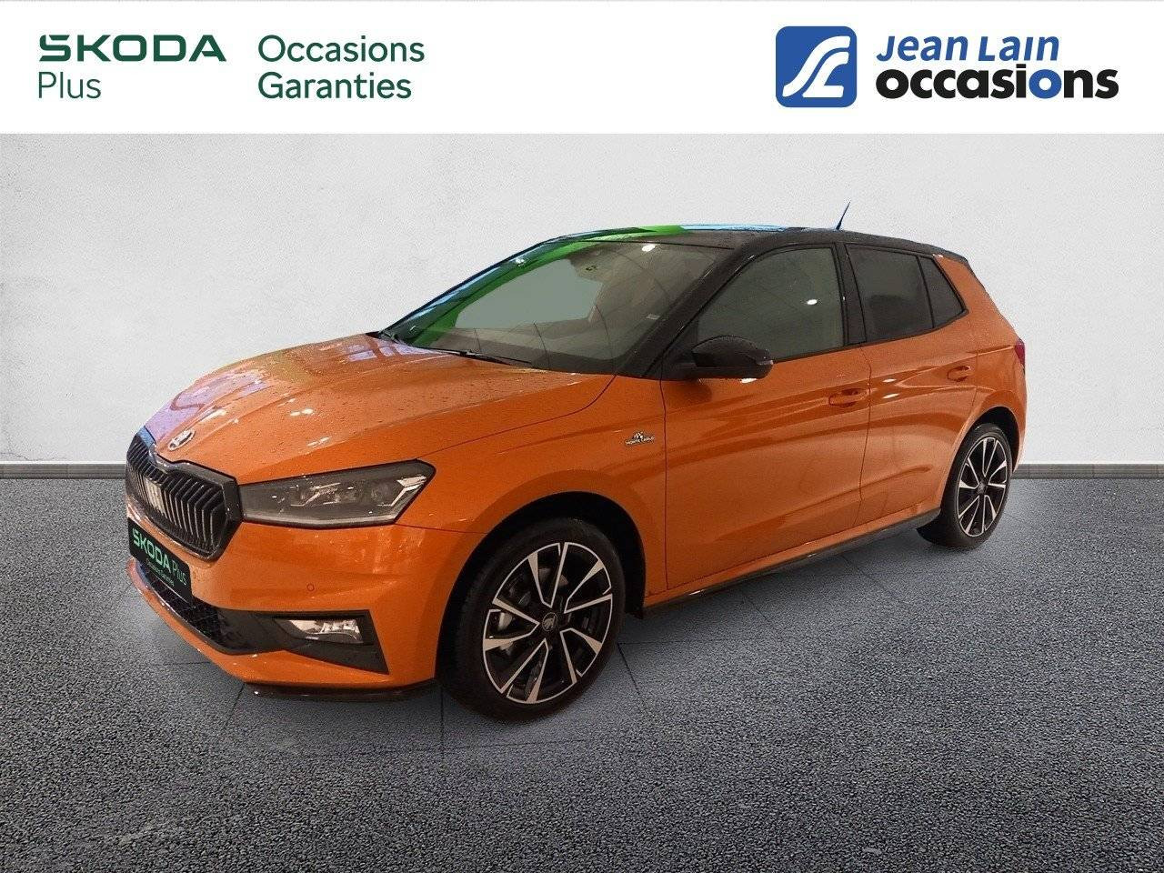 Vente en ligne SKODA FABIA Fabia 1.0 TSI 116 ch EVO 2 DSG7 Monte-Carlo de 2025 au prix de 25 452 €