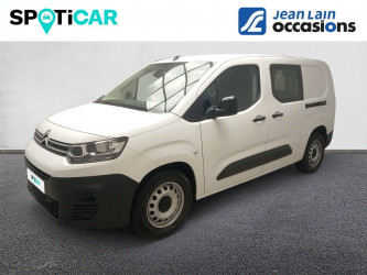 CITROEN BERLINGO CABINE APPROFONDIE BERLINGO CA XL BLUEHDI 100 S&S BVM6 CONTROL 28/02/2022 en vente à Vétraz-Monthoux