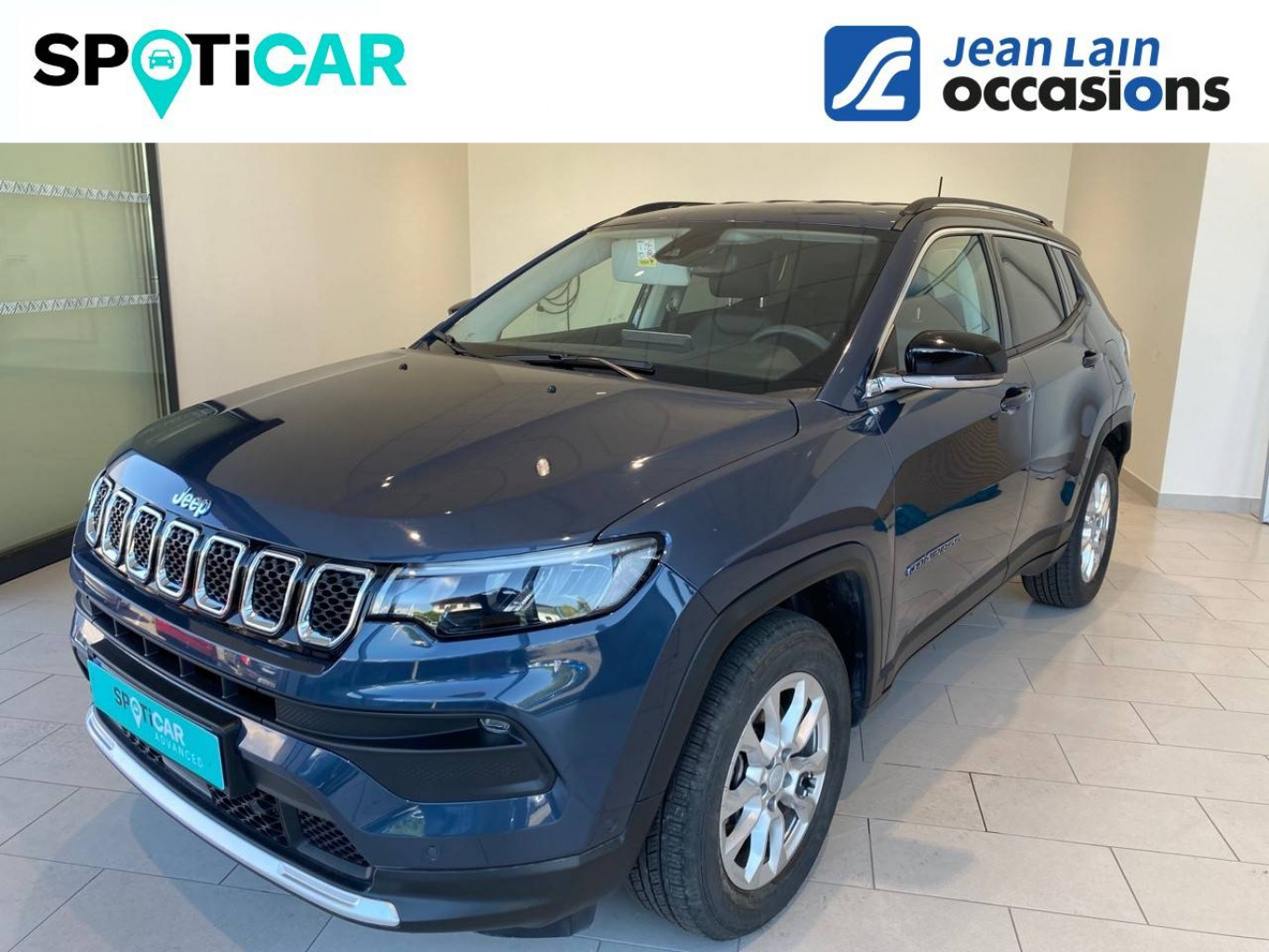 JEEP Compass 1.3 PHEV T4 190 ch 4xe eAWD Limited d’occasion de 2021