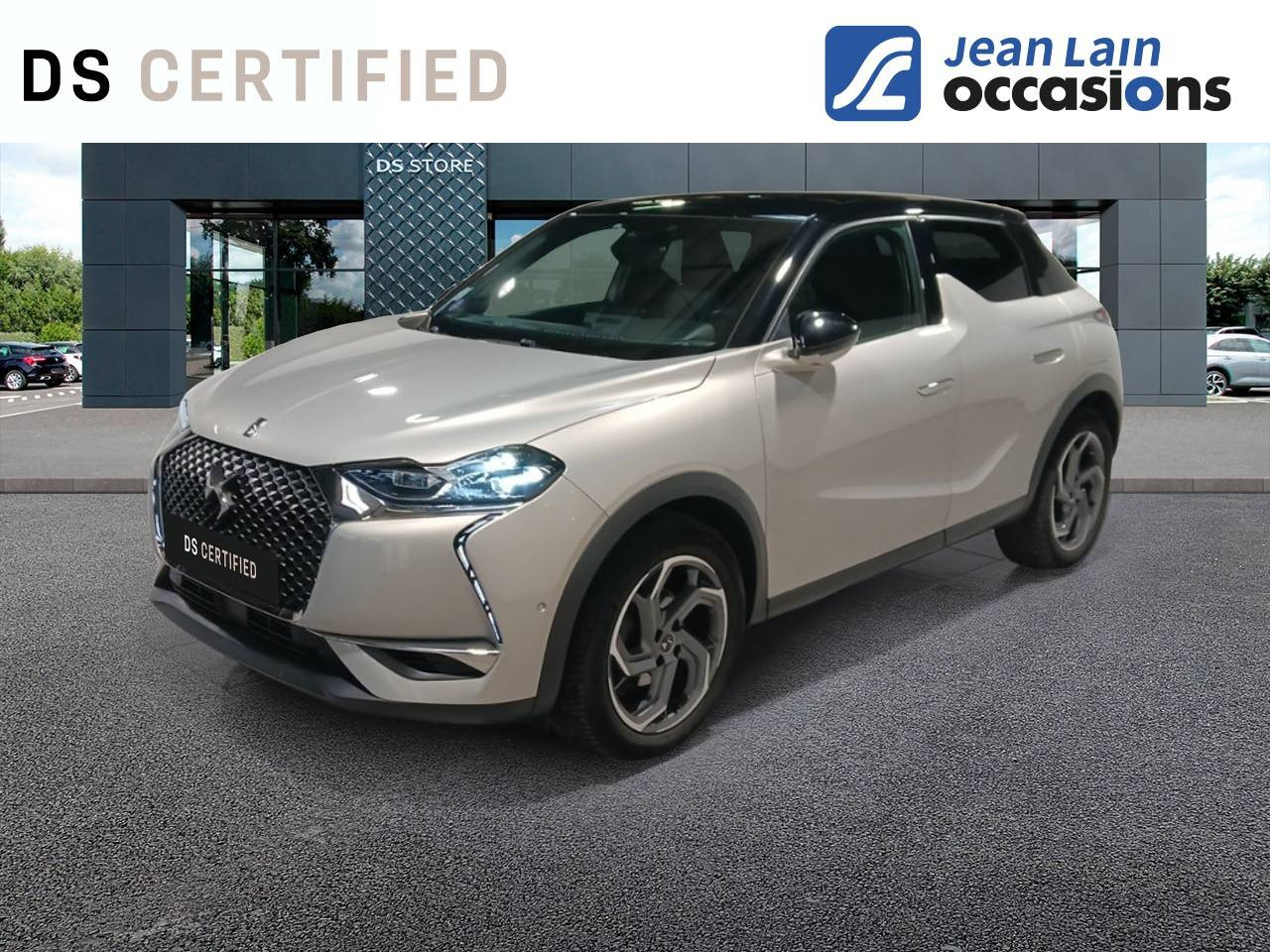 Vente en ligne DS DS 3 CROSSBACK DS3 Crossback PureTech 130 EAT8 Grand Chic de 2021 au prix de 17 274 €