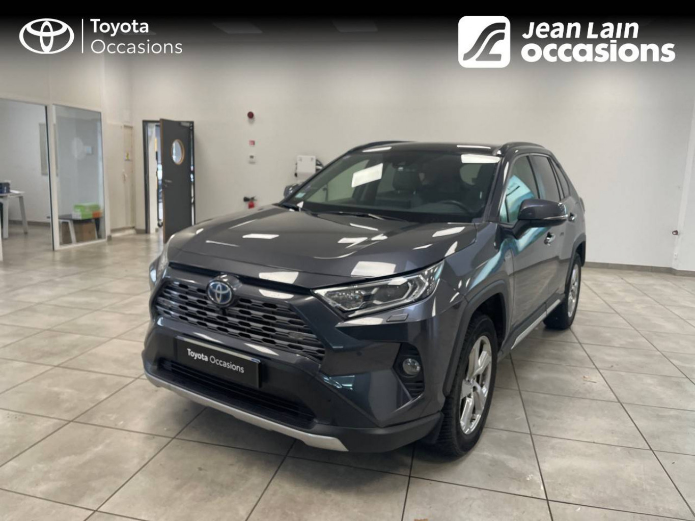 TOYOTA RAV4 Hybride 218 ch 2WD Lounge d’occasion de 2019 avec 84145 kms ...