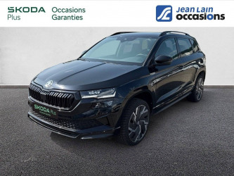 SKODA KAROQ Karoq 1.5 TSI 150 ch ACT DSG7 Sportline 06/10/2022 en vente à Sallanches