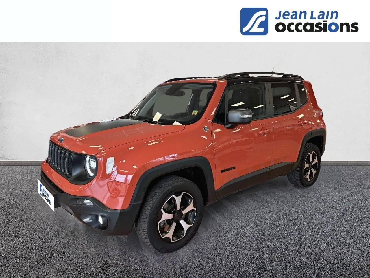 Vente en ligne JEEP RENEGADE Renegade 1.3 Turbo T4 240 ch PHEV BVA6 4xe eAWD Trailhawk de 2021 au prix de 21 290 €