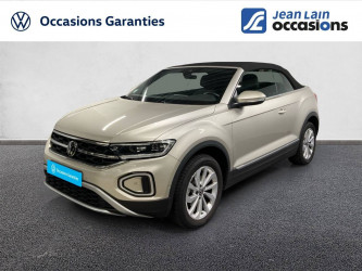 VOLKSWAGEN T-ROC CABRIOLET T-Roc Cabriolet 1.0 TSI 110 Start/Stop BVM6 Style 25/03/2023 en vente à Coublevie