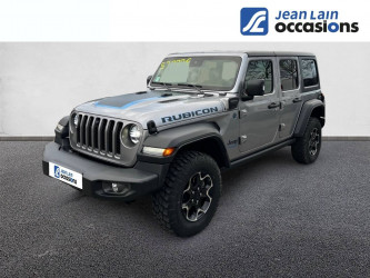 JEEP WRANGLER MY21 Wrangler Unlimited 4xe 2.0 l T 380 ch PHEV 4x4 BVA8 Rubicon 03/08/2021 en vente à La Motte-Servolex