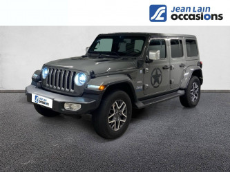 JEEP WRANGLER Wrangler Unlimited 4xe 2.0 l T 380 ch PHEV 4x4 BVA8 Overland 30/05/2023 en vente à La Motte-Servolex