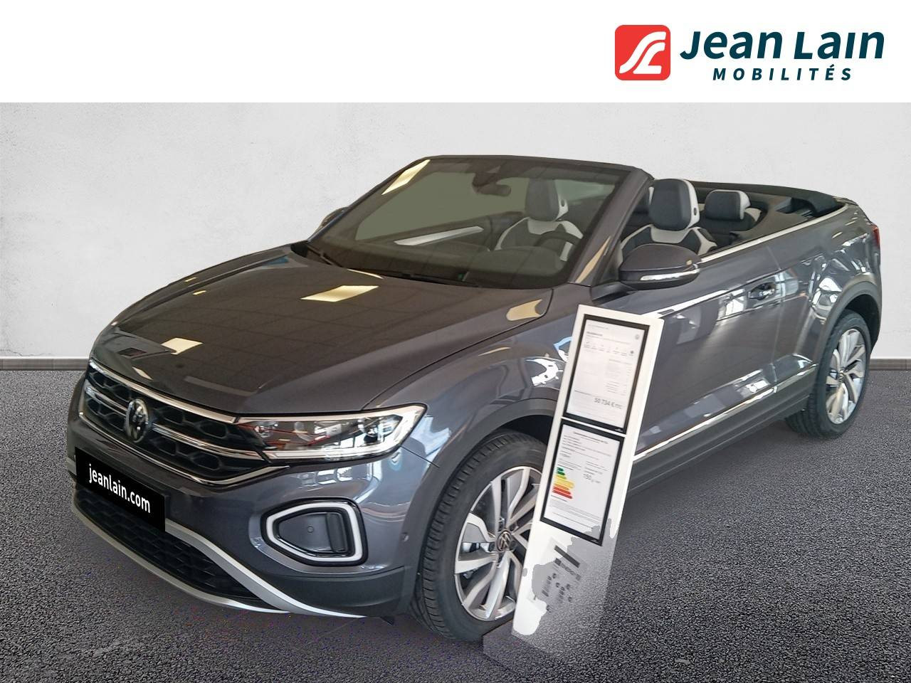 Vente en ligne VOLKSWAGEN T-ROC CABRIOLET T-Roc Cabriolet 1.5 TSI EVO2 150 Start/Stop DSG7 Style de 2025 au prix de 44 990 €