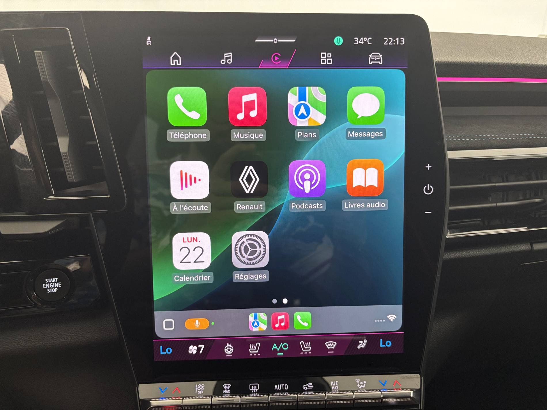 Vente en ligne Renault Espace Espace E-Tech full hybrid 200 GSR2 au prix de 36 791 €