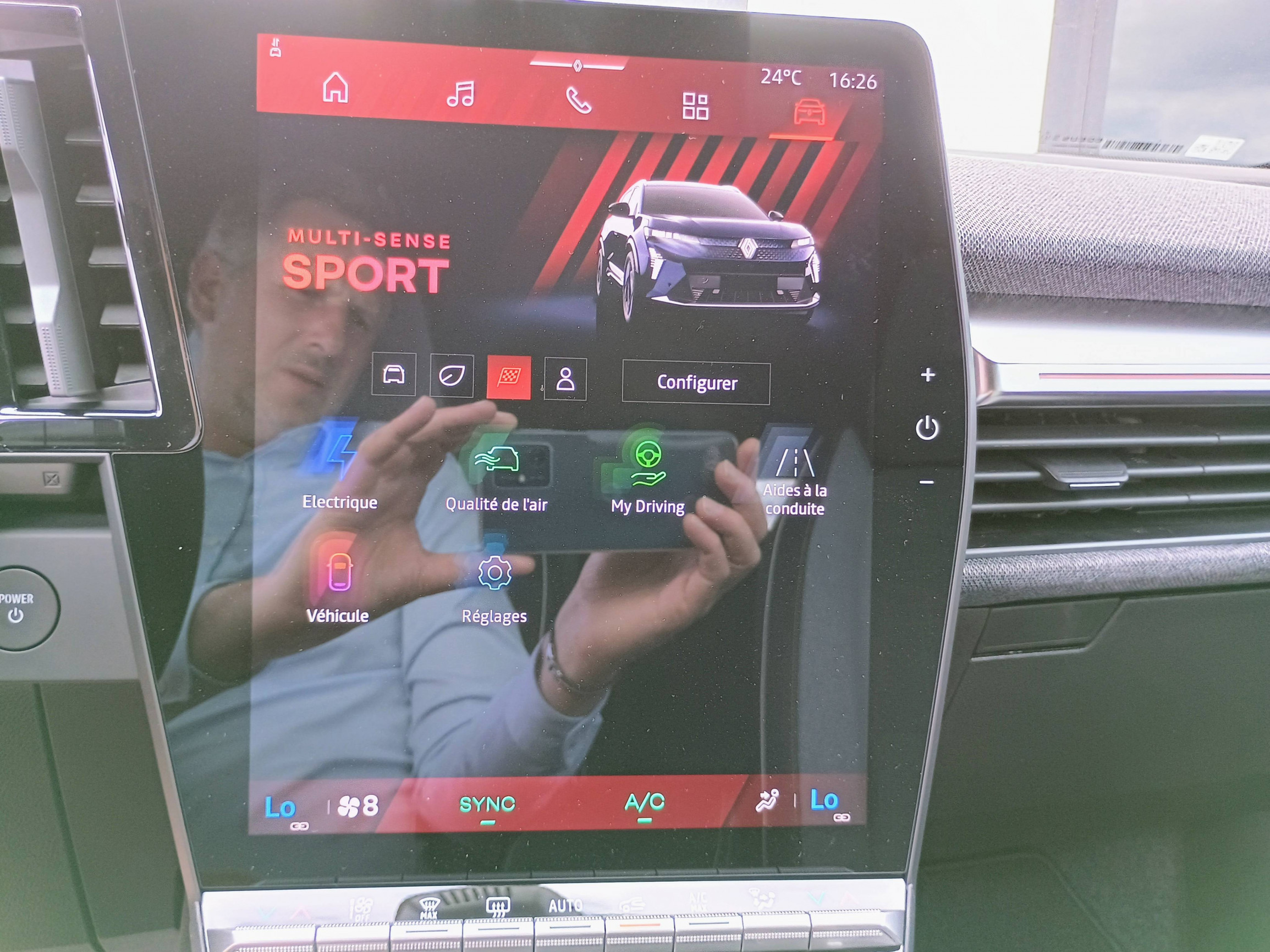 Vente en ligne Renault Scenic E-Tech Scenic E-Tech électrique 220 ch grande autonomie au prix de 46 980 €