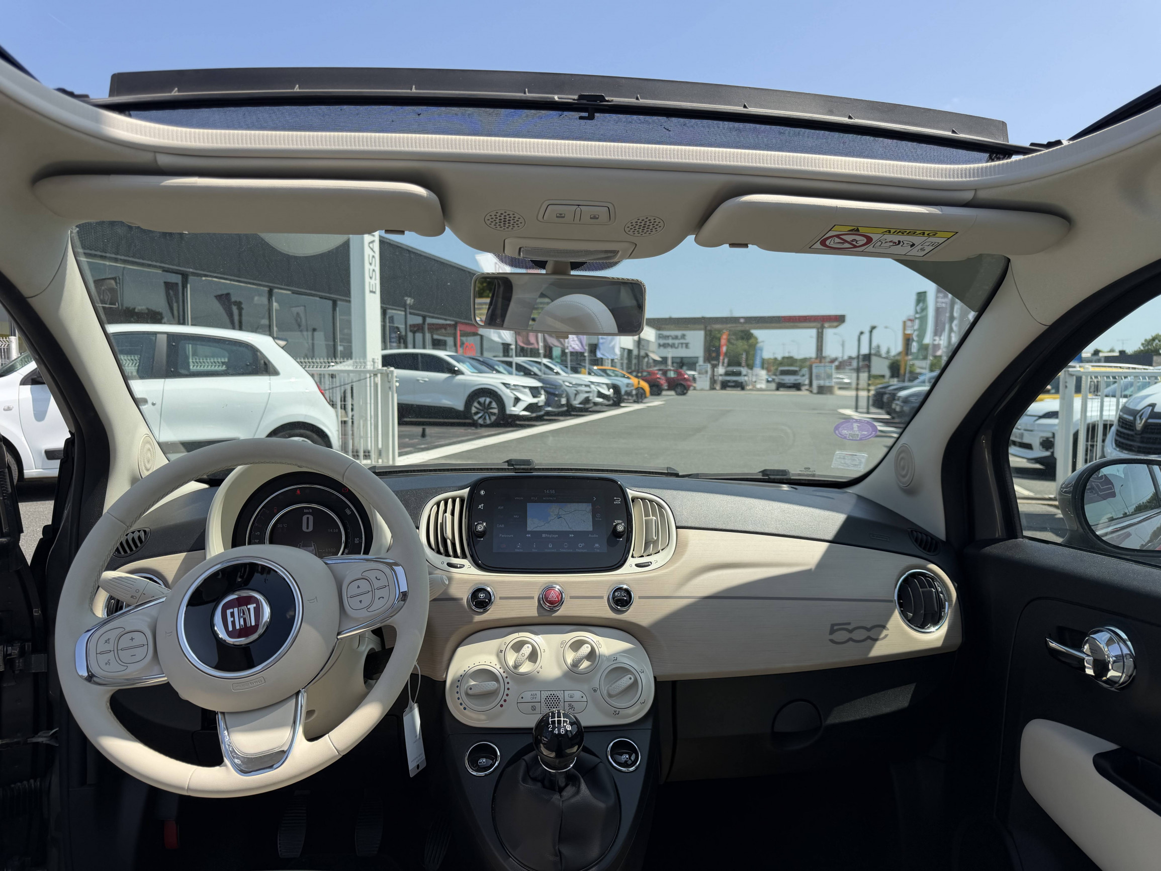Vente en ligne Fiat 500C 500C 1.0 70 ch Hybride BSG S/S au prix de 12 490 €