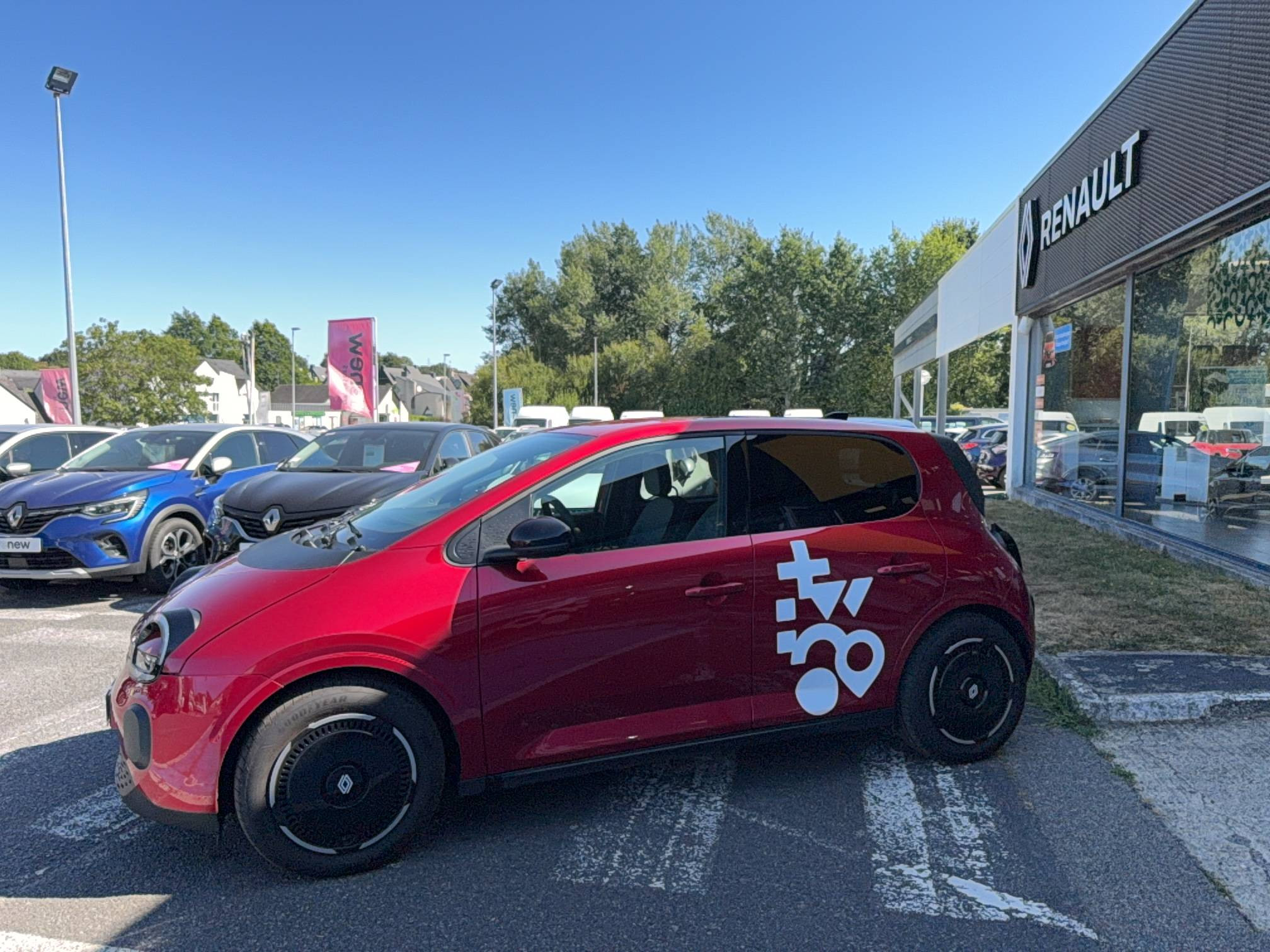 Vente en ligne Renault Twingo Electrique  80 ch autonomie urbaine au prix de 21 190 €