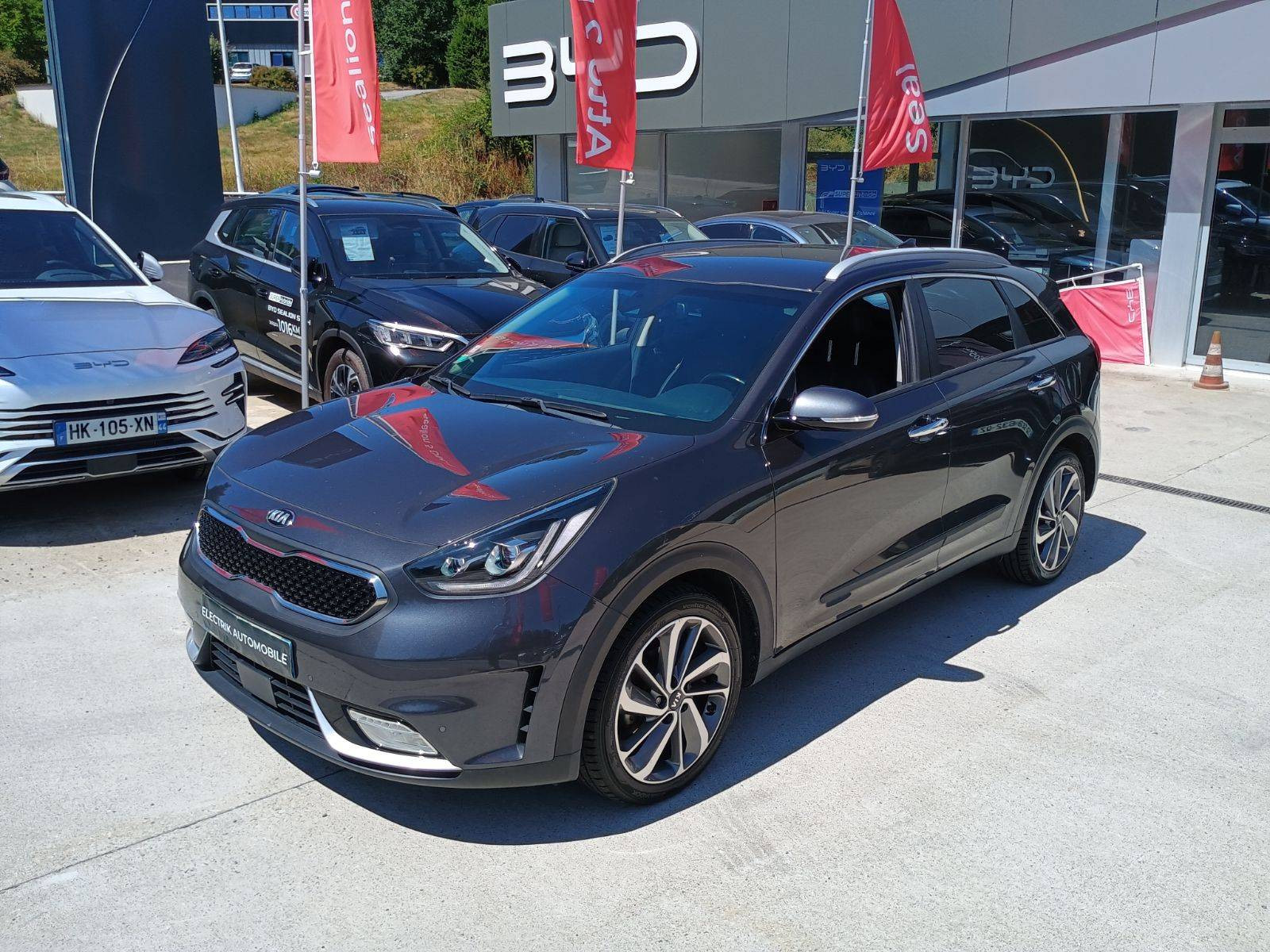 Kia Niro  1.6 GDi Hybride 141 ch DCT6 occasion de 2017 en vente à Quimper