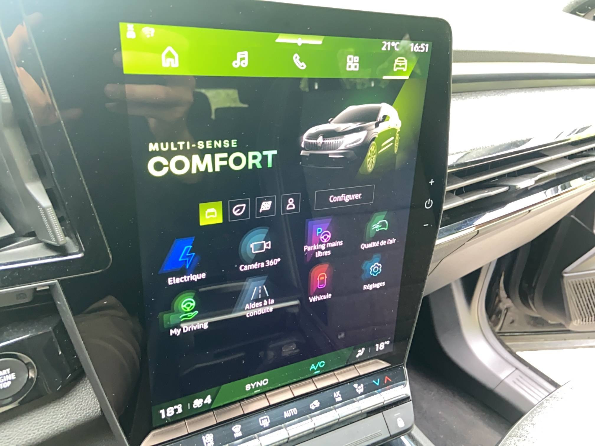 Vente en ligne Renault Espace Espace E-Tech full hybrid 200 GSR2 au prix de 35 490 €