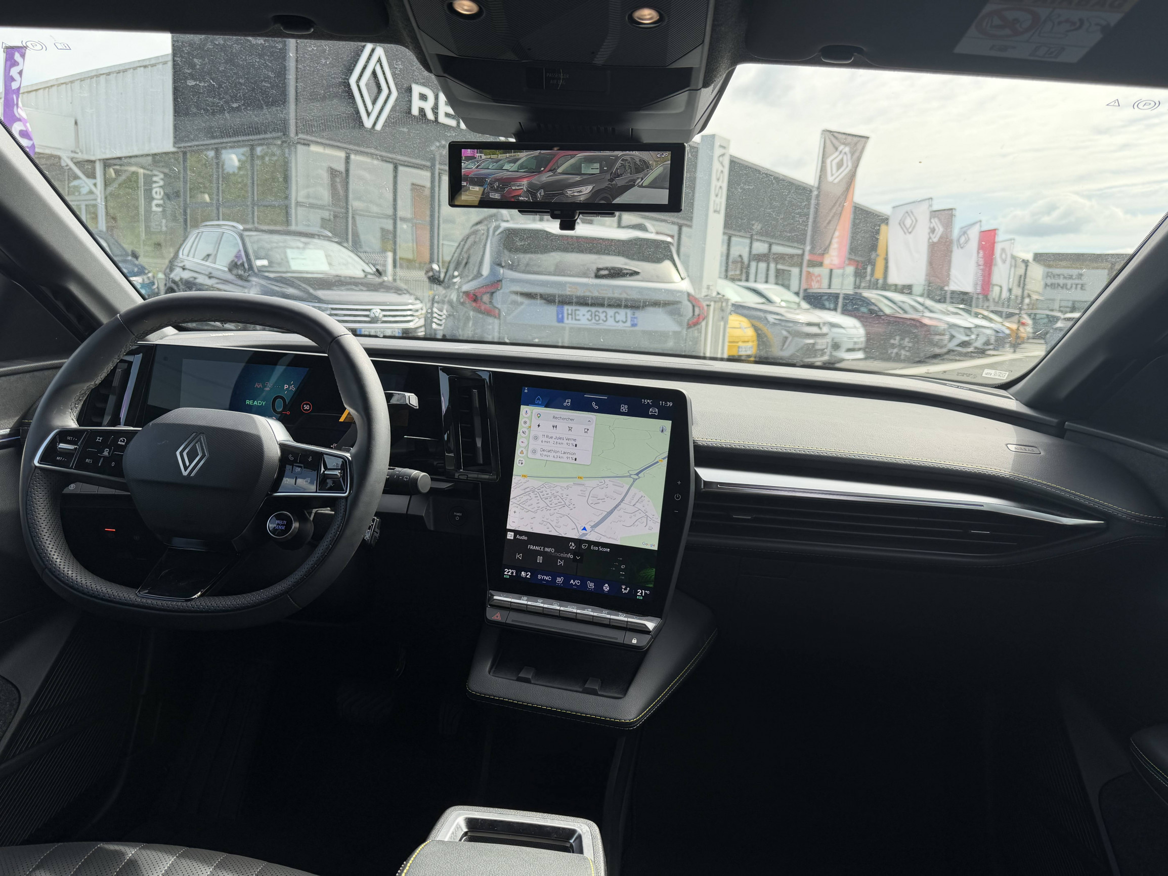 Vente en ligne Renault Megane E-Tech  220 ch autonomie confort GSR2 au prix de 40 990 €