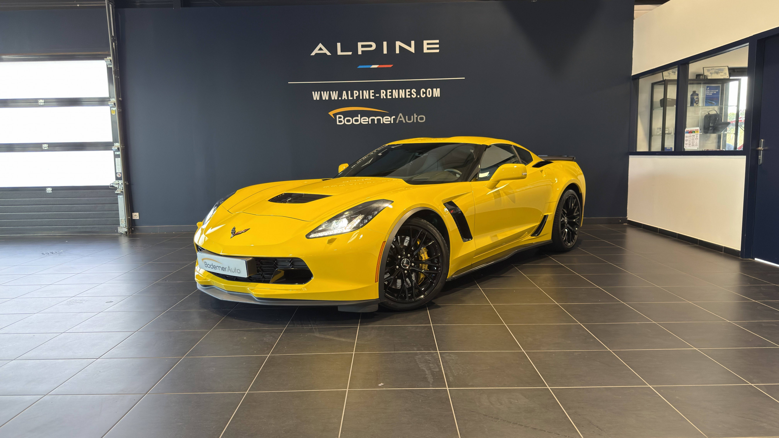 Chevrolet Corvette Corvette C7 Z06 Coupé 6.2 V8 659 ch AT8 occasion de 2015 en vente à Rennes