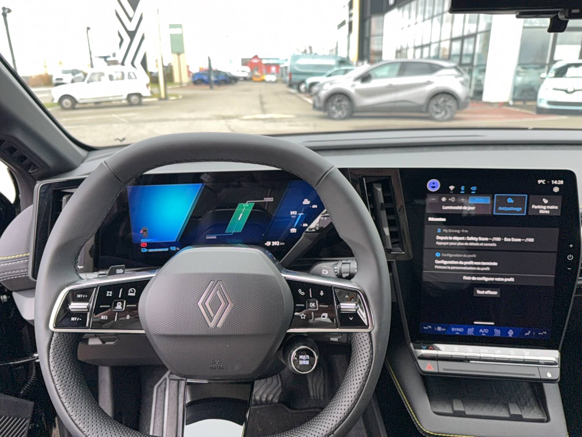 Vente en ligne Renault Megane E-Tech  220 ch autonomie confort GSR2 au prix de 40 280 €