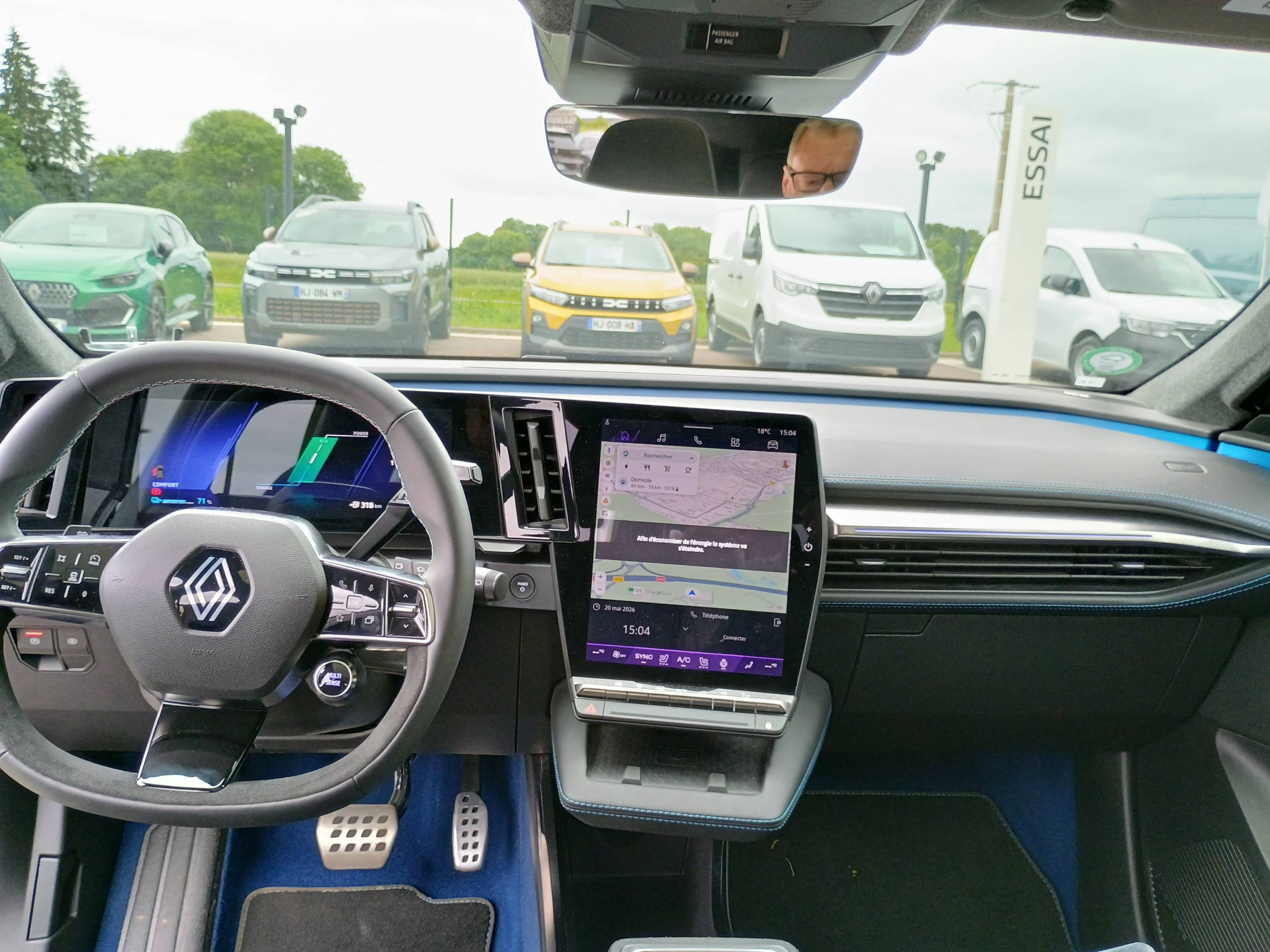 Vente en ligne Renault Scenic E-Tech Scenic E-Tech électrique 220 ch grande autonomie au prix de 40 990 €