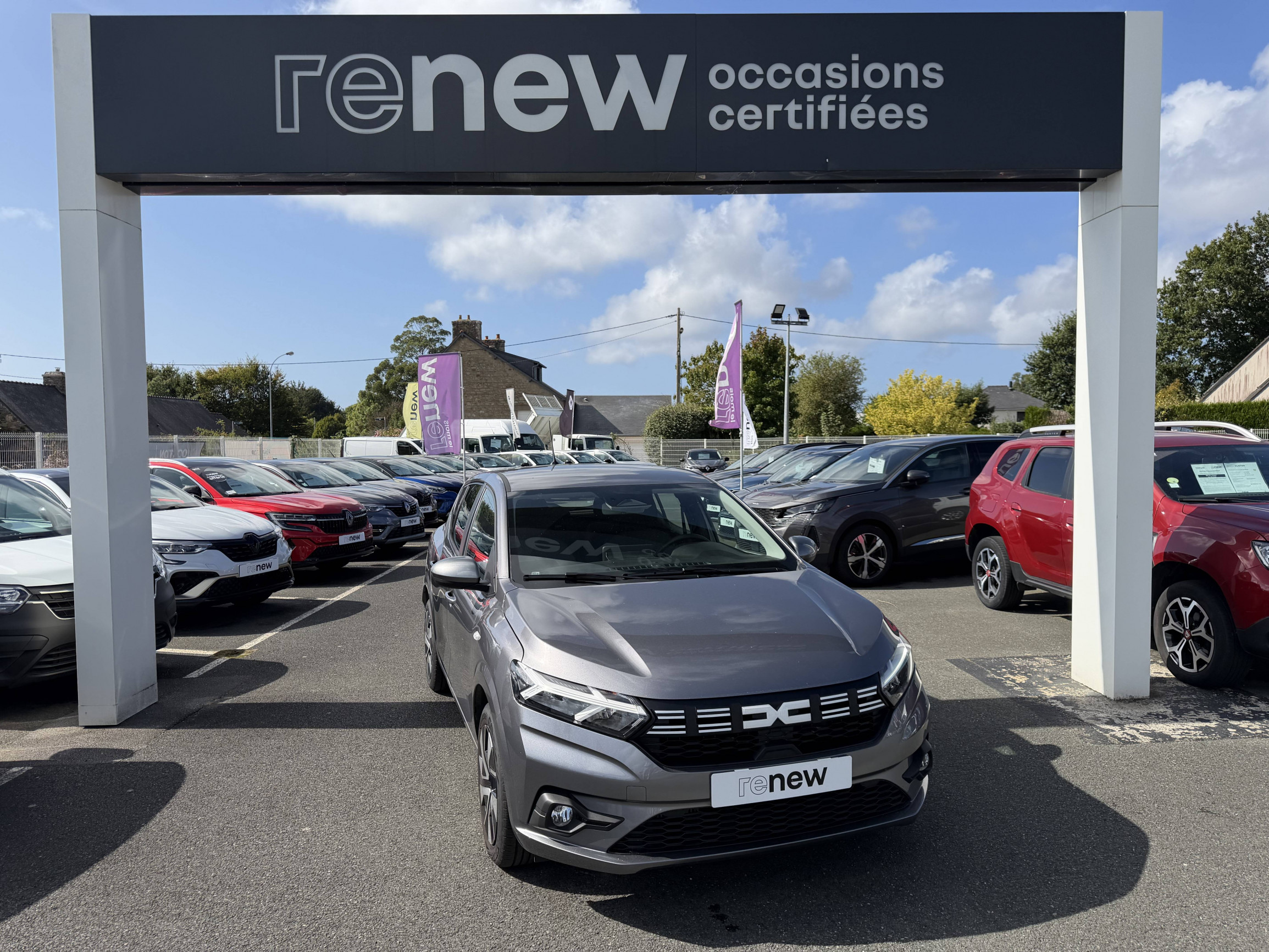 Dacia Sandero  ECO-G 100 GSR2 occasion de 2025 en vente à Lannion