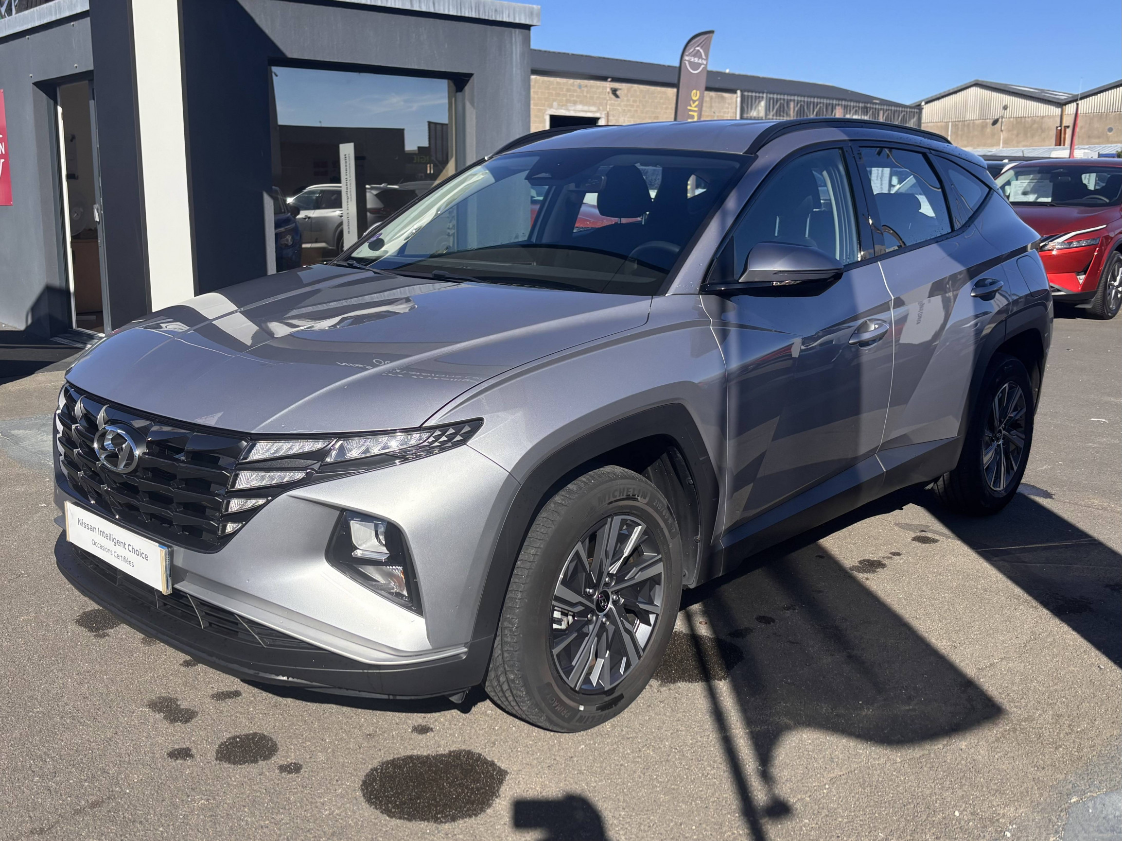 Hyundai Tucson  1.6 T-GDI 230 Hybrid BVA6 occasion de 2024 en vente à Saint-Brieuc