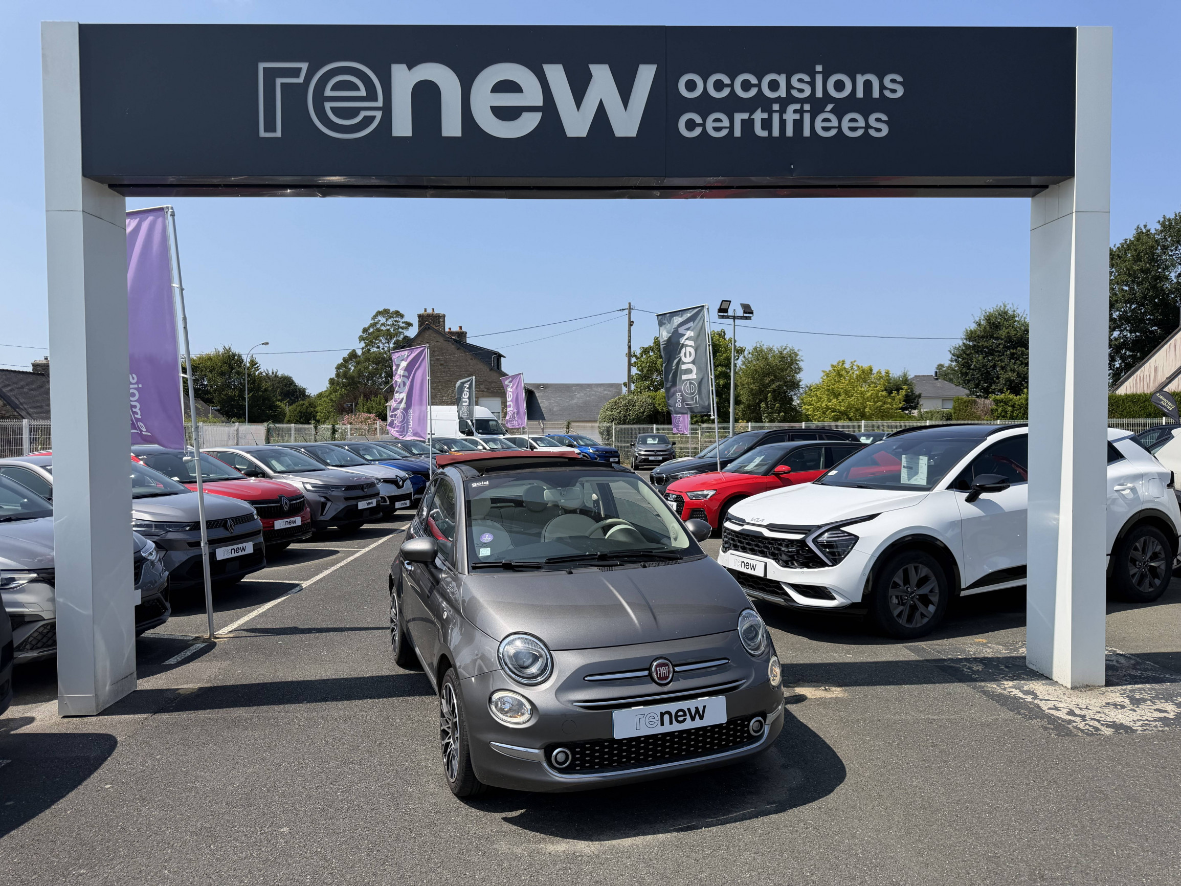 Vente en ligne Fiat 500C 500C 1.0 70 ch Hybride BSG S/S au prix de 12 490 €