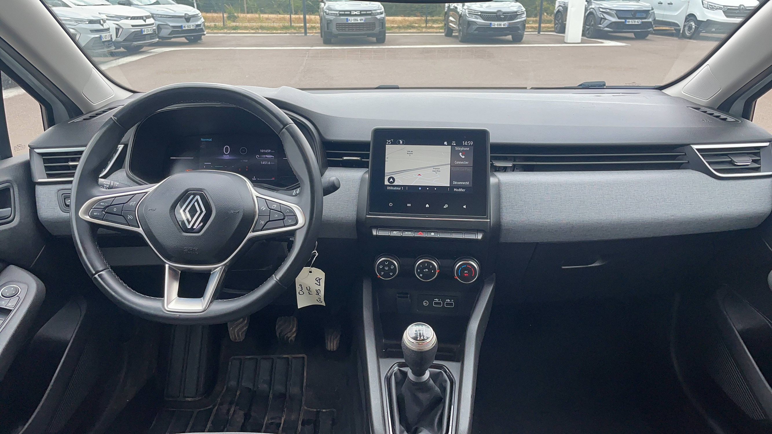 Vente en ligne Renault Clio 5 CLIO SOCIETE BLUE DCI 100 au prix de 1 €