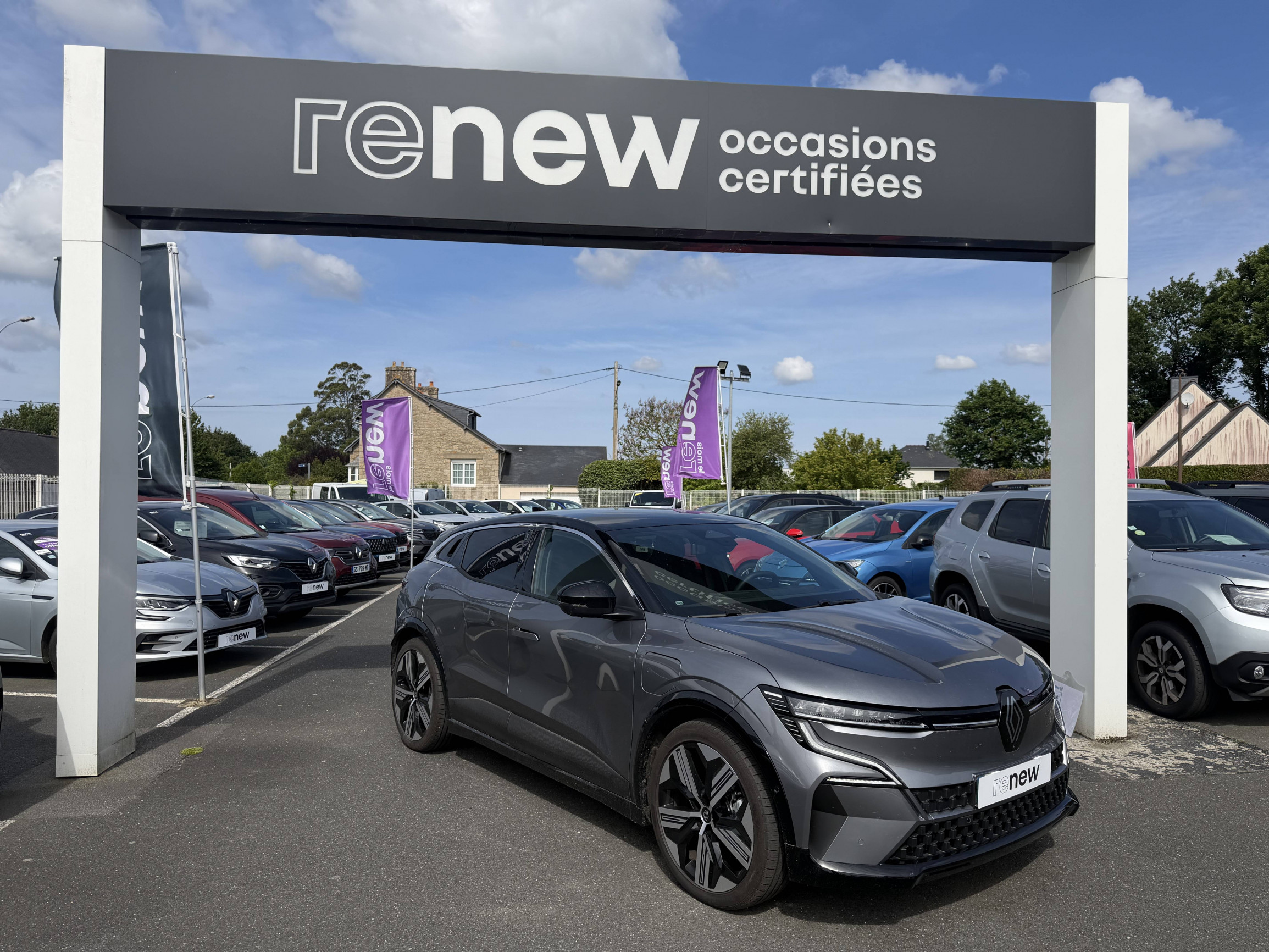 Renault Megane E-Tech  220 ch autonomie confort GSR2 occasion de 2026 en vente à Lannion