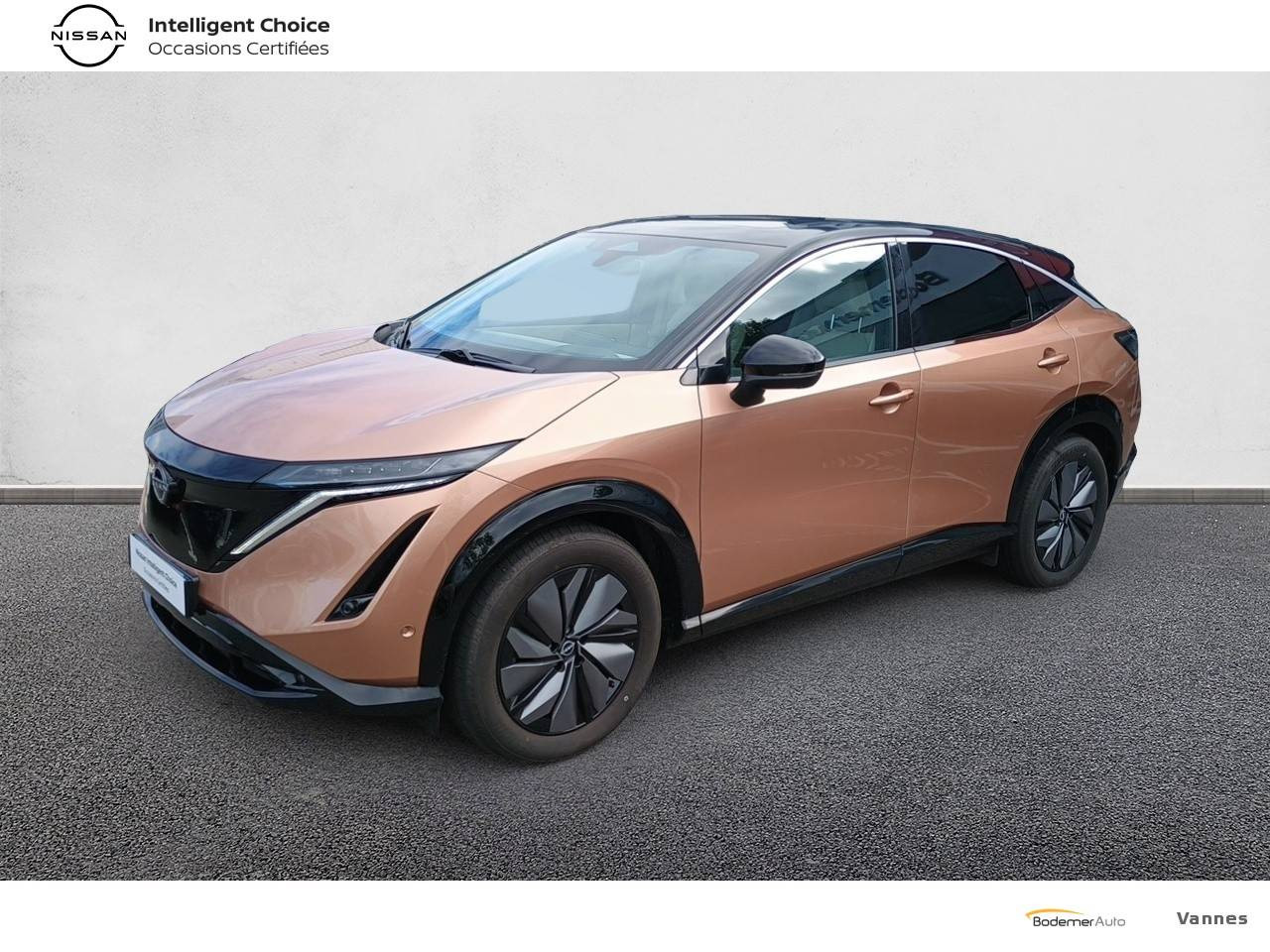 Nissan Ariya  Electrique 87kWh 242 ch occasion de 2024 en vente à Vannes