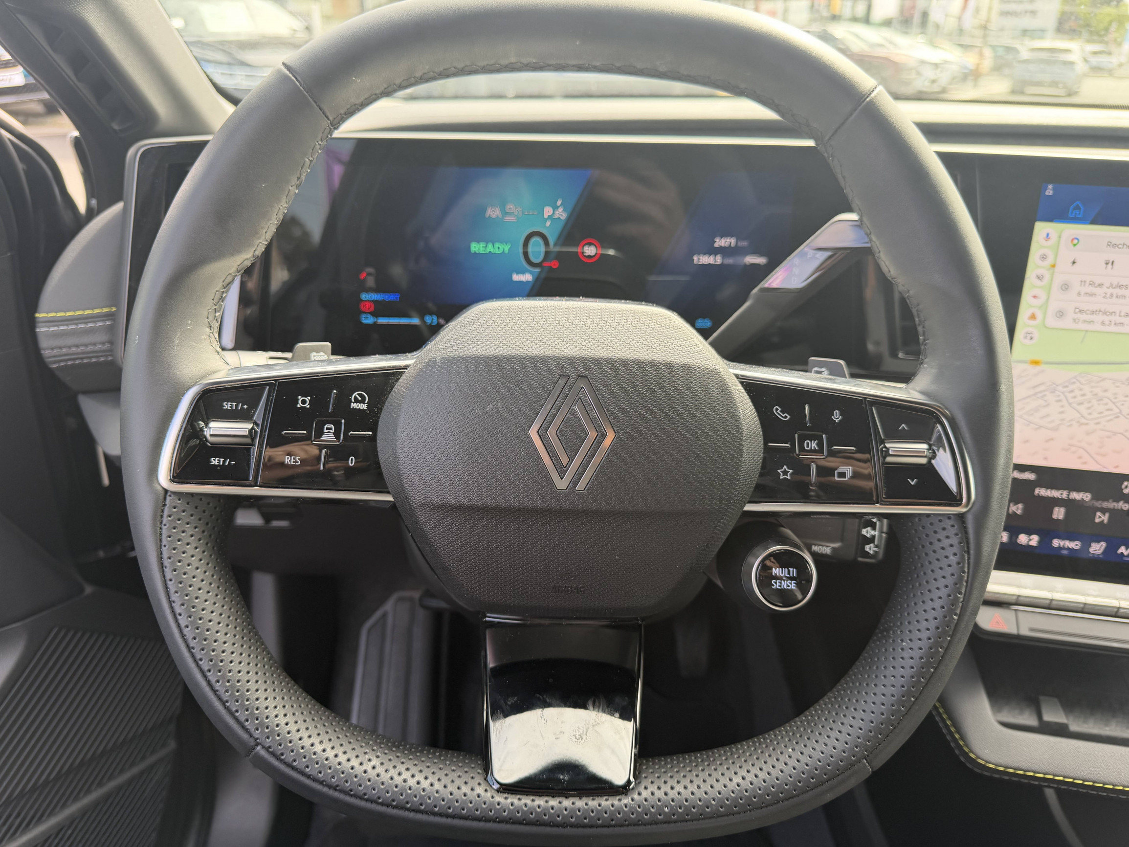 Vente en ligne Renault Megane E-Tech  220 ch autonomie confort GSR2 au prix de 40 990 €