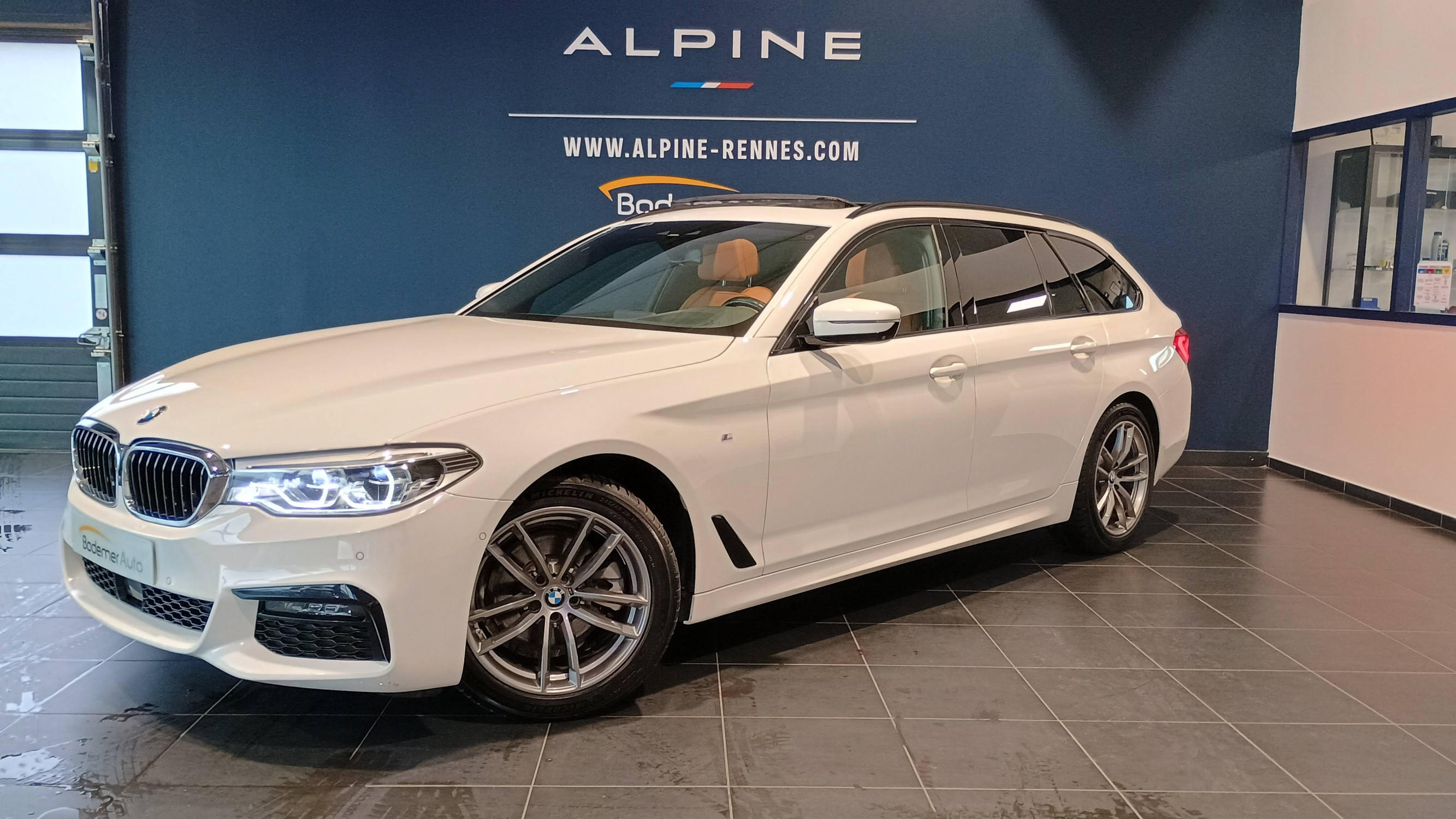 Bmw Série 5 Touring 520d 190 ch BVA8 occasion de 2020 en vente à Rennes
