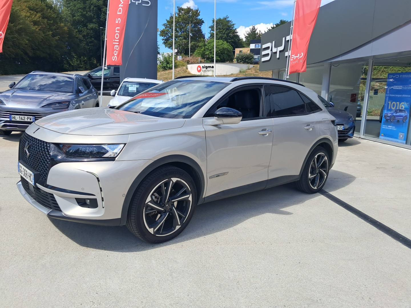 Ds DS7 Crossback  Hybride E-Tense 300 EAT8 4x4 occasion de 2021 en vente à Quimper