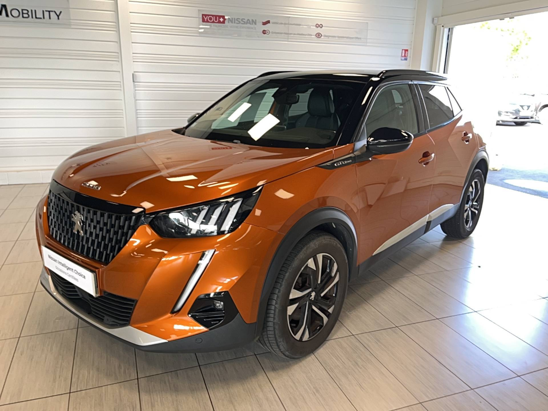 Peugeot 2008  BlueHDi 130 S&S EAT8 occasion de 2020 en vente à Quimper