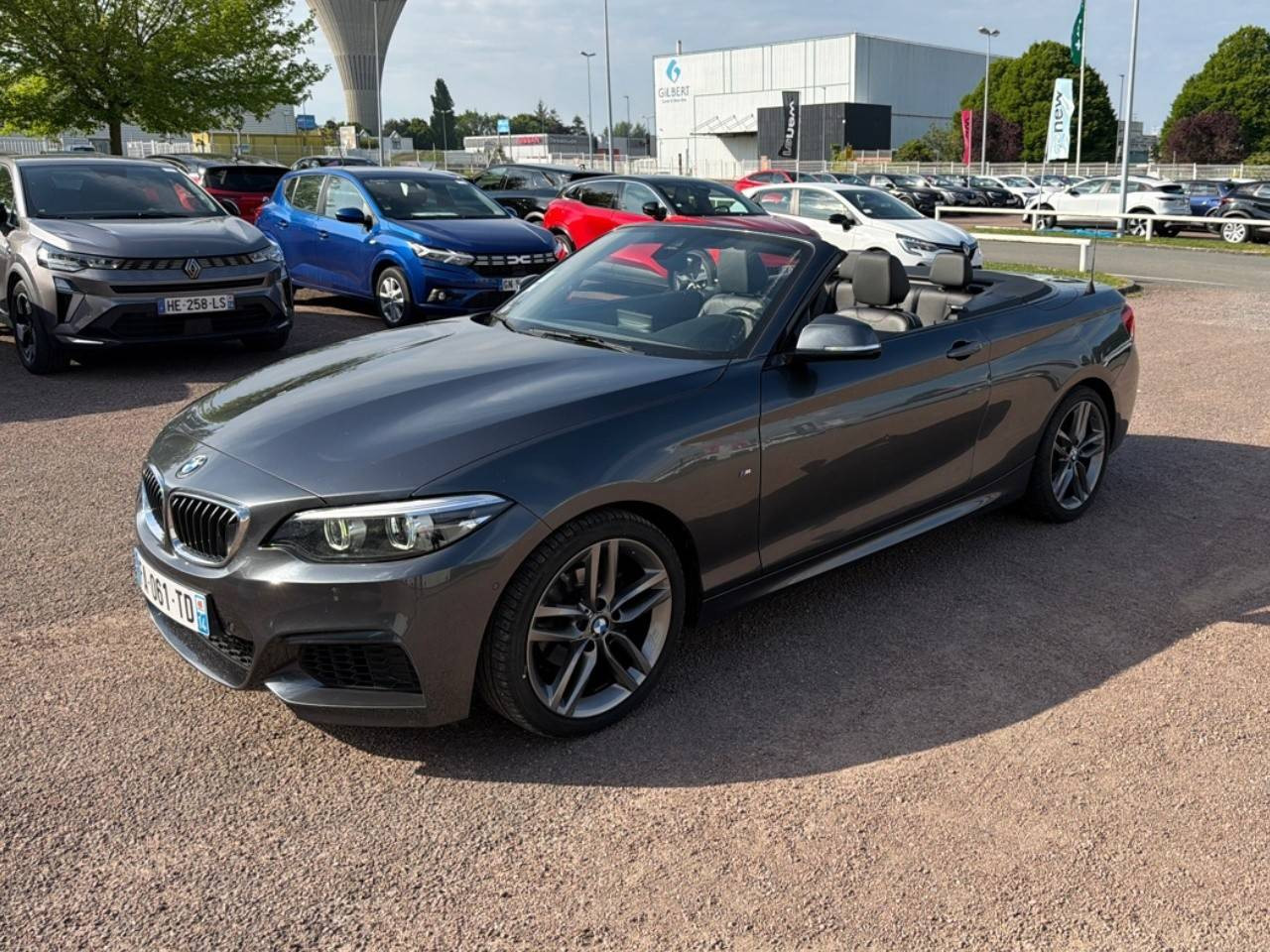 Vente en ligne Bmw Série 2 Cabriolet 218i 136 ch BVA8 au prix de 19 590 €