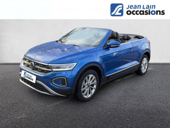 VOLKSWAGEN T-ROC CABRIOLET T-Roc Cabriolet 1.5 TSI EVO2 150 Start/Stop DSG7 Style 08/03/2024 en vente à Reventin-Vaugris