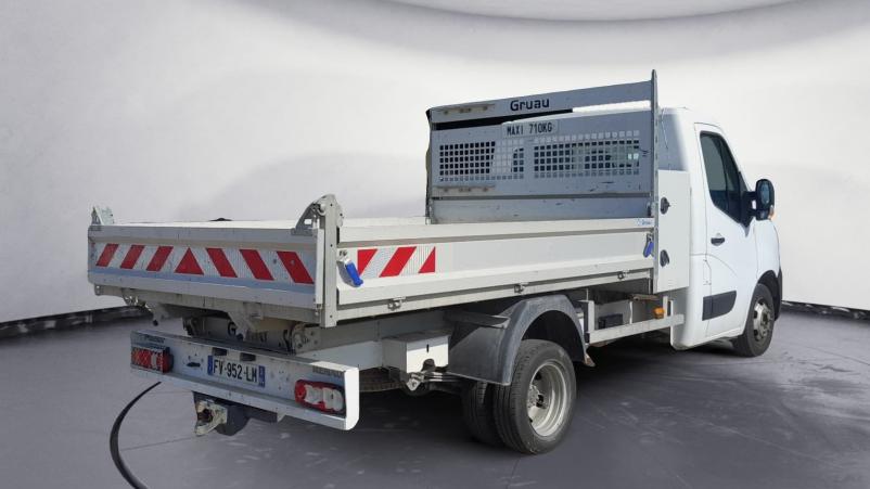 Vente en ligne Renault Master 3 Châssis Cabine MASTER BENNE PROPULSION ROUES JUMELEES 3T5 + COFFRE L3 DCI 130 au prix de 27 990 €