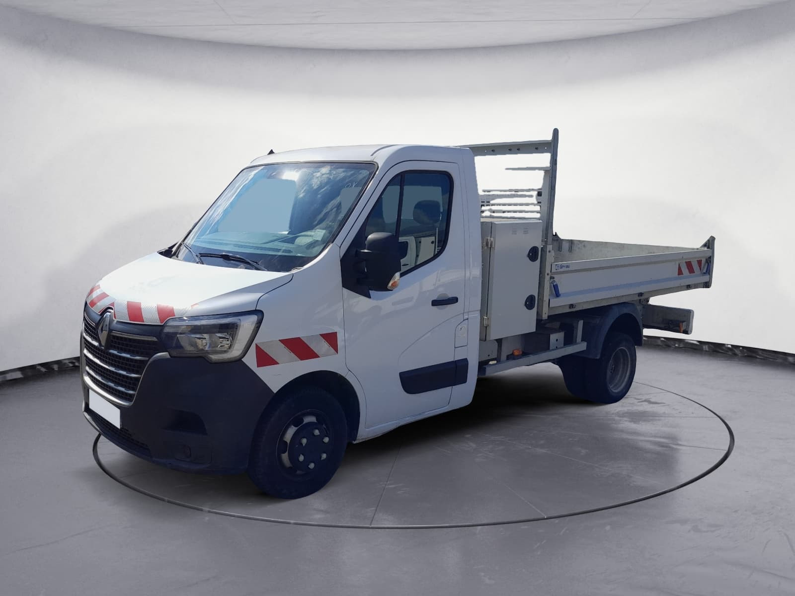 Renault Master 3 Châssis Cabine BENNE PROPULSION 2.3 DCI 130 + COFFRE ROUES JUMELEES occasion de 2020 en vente à Coutances