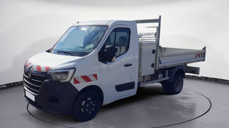 Vente en ligne Renault Master 3 Châssis Cabine MASTER BENNE PROPULSION ROUES JUMELEES 3T5 + COFFRE L3 DCI 130 au prix de 27 990 €