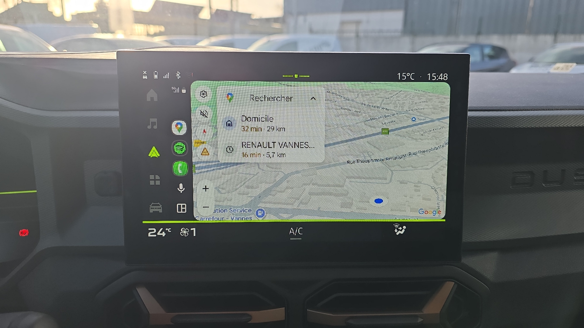 Vente en ligne Dacia Duster  Hybrid 140 au prix de 27 870 €