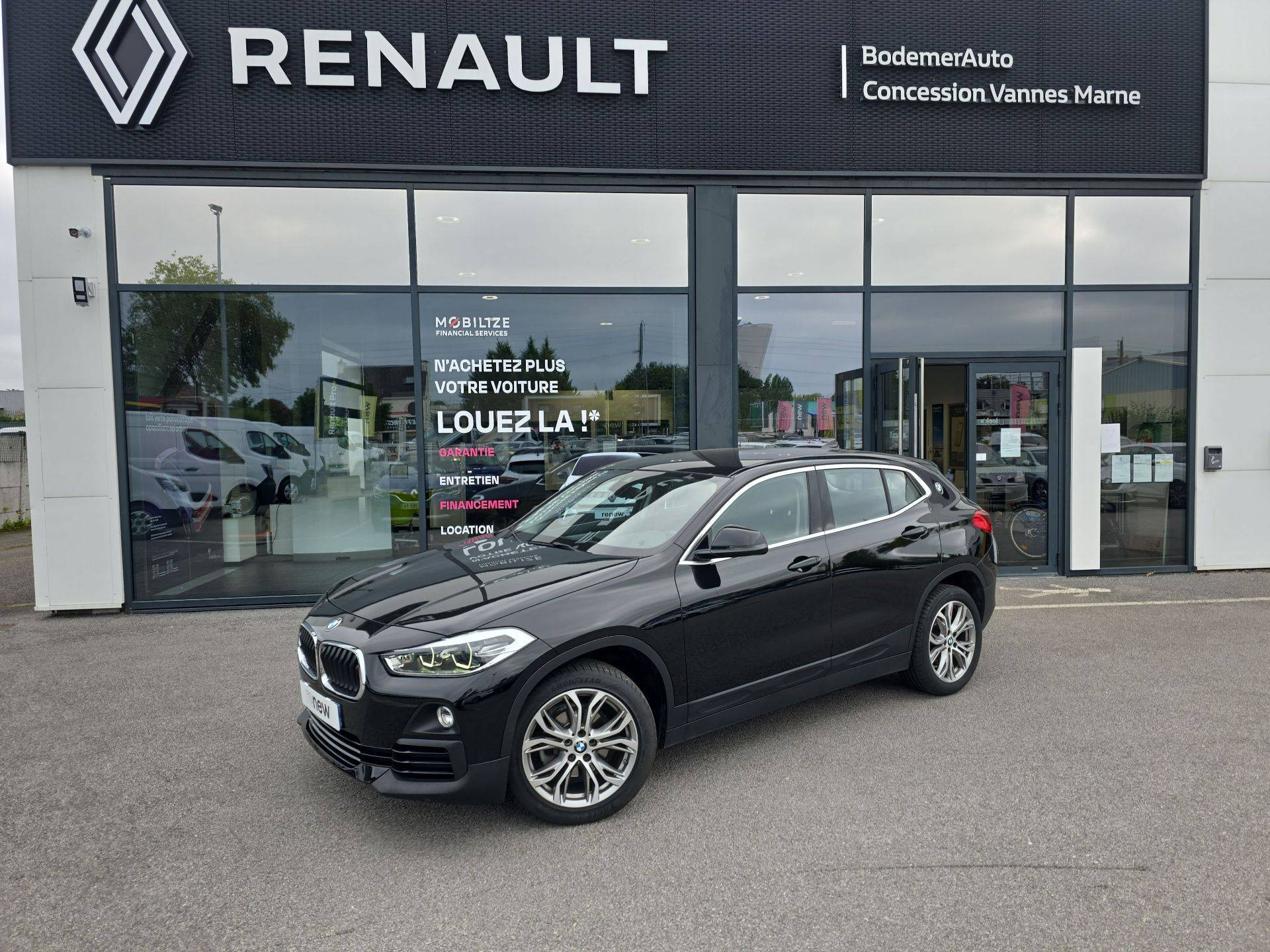 Bmw X2 X2 sDrive 16d 116 ch DKG7 occasion de 2019 en vente à Vannes