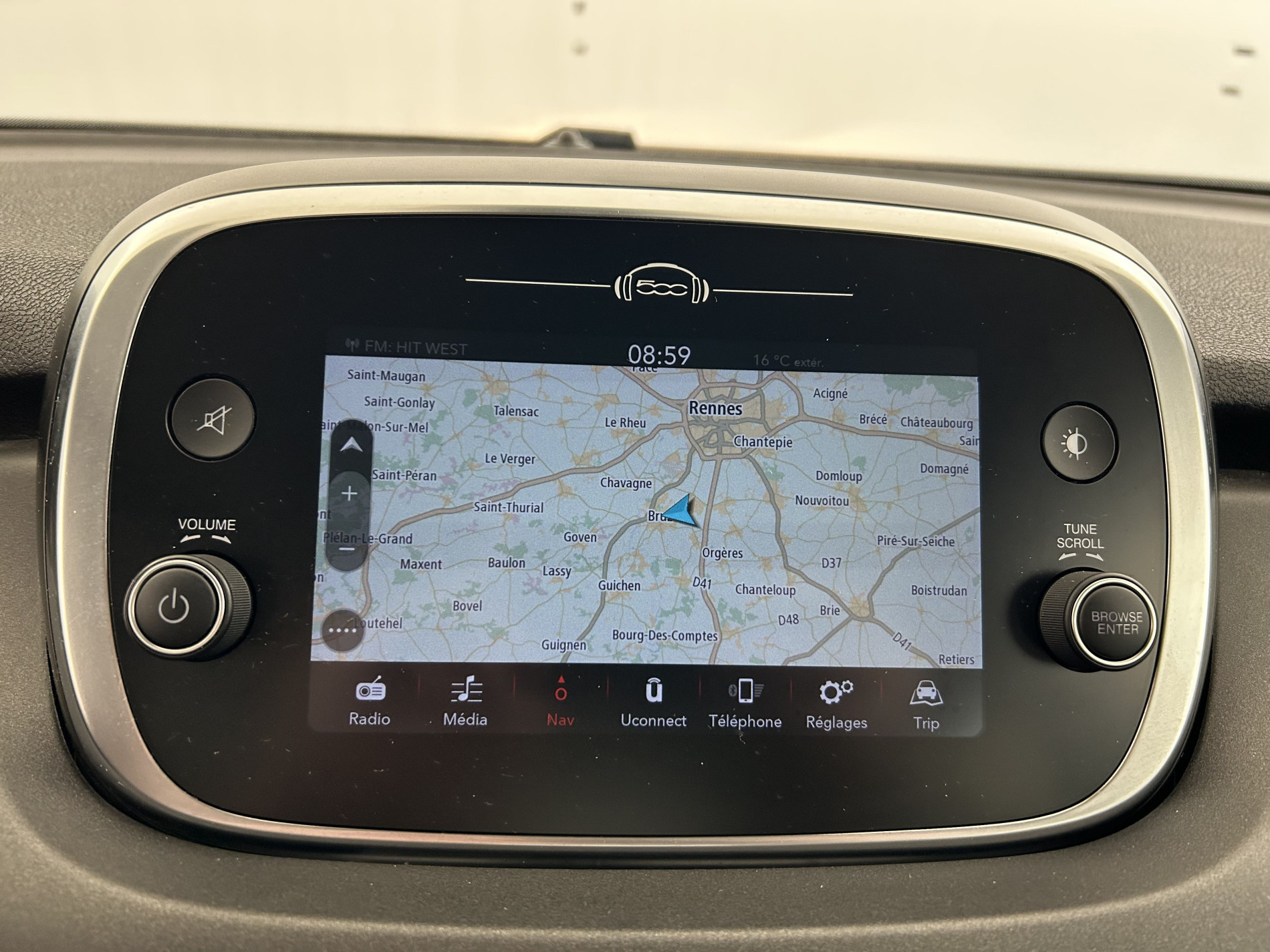 Vente en ligne Fiat 500X 500X 1.0 FireFly Turbo T3 120 ch au prix de 13 790 €