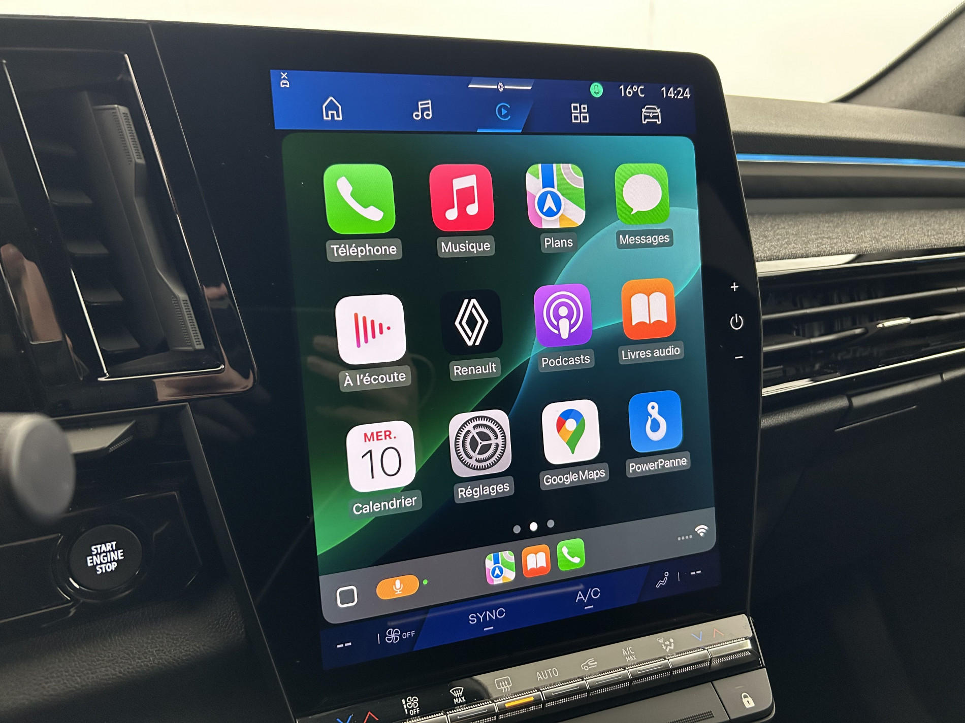 Vente en ligne Renault Espace Espace E-Tech full hybrid 200 GSR2 au prix de 33 690 €
