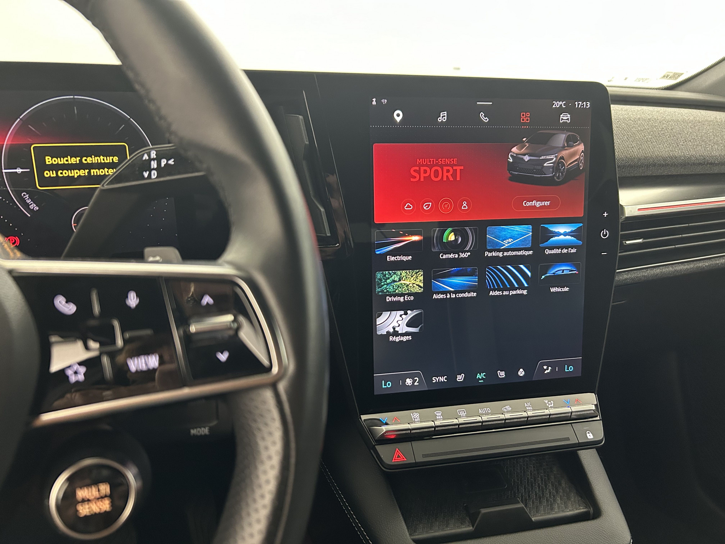 Vente en ligne Renault Megane E-Tech  EV60 220 ch optimum charge au prix de 24 990 €