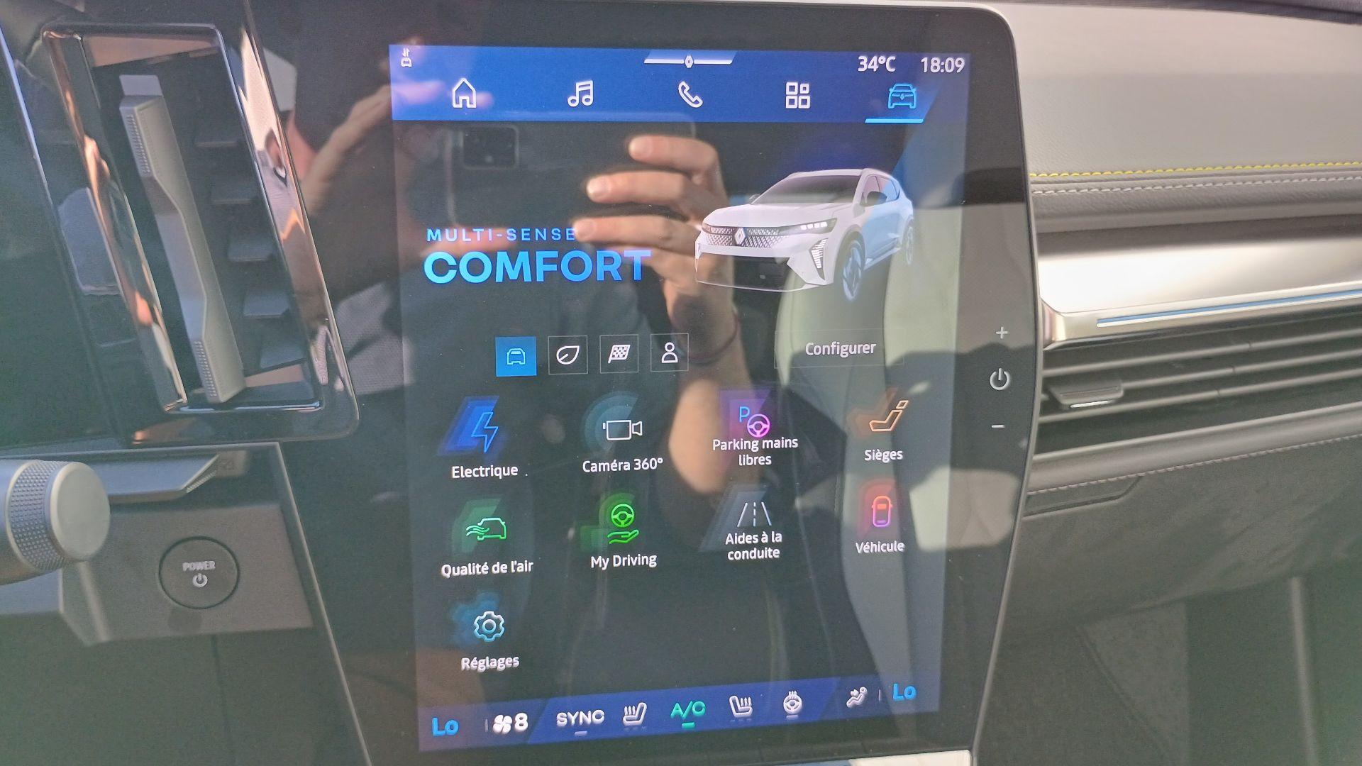 Vente en ligne Renault Scenic E-Tech Scenic E-Tech électrique 220 ch grande autonomie au prix de 50 980 €