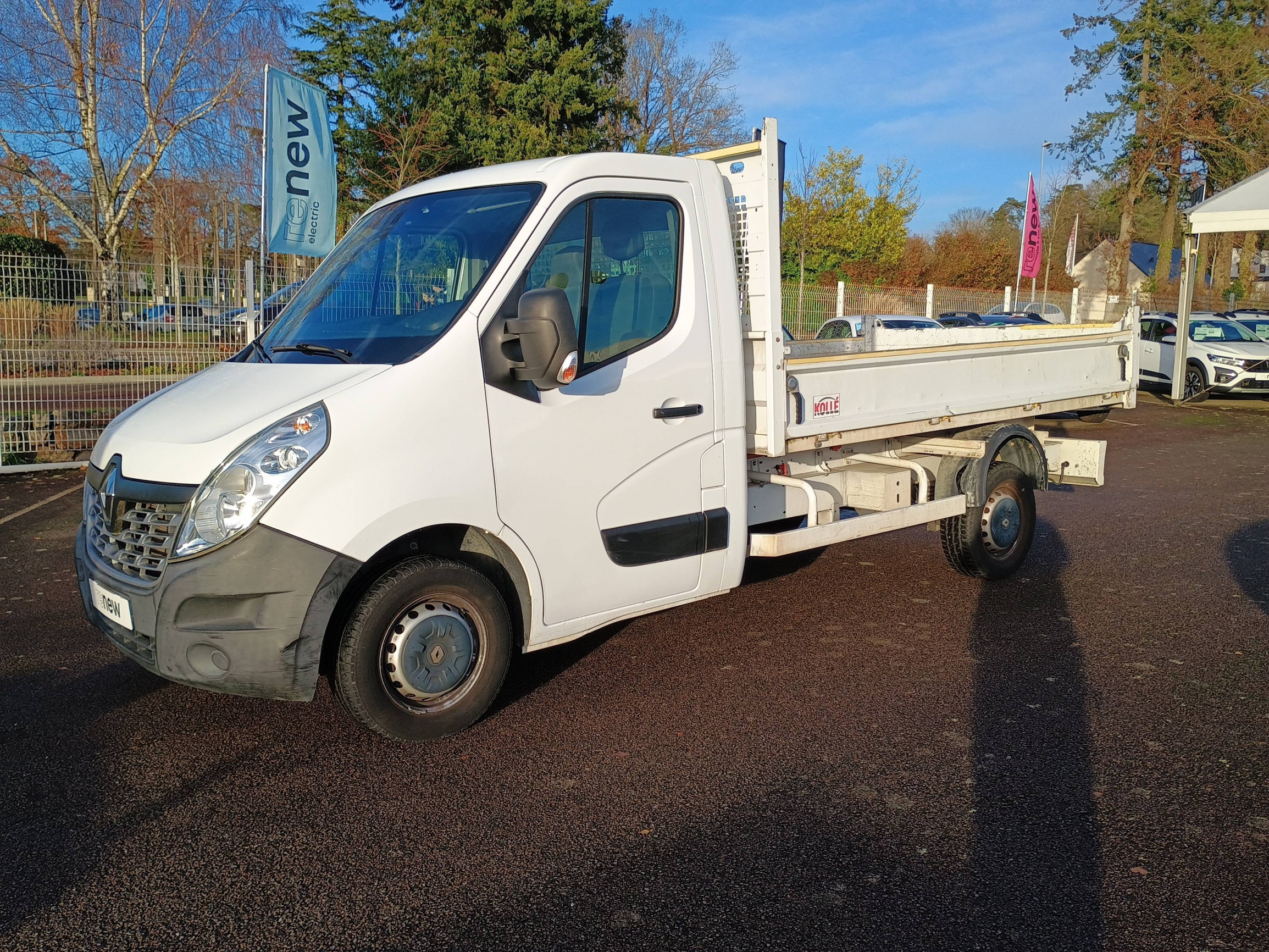 Renault Master 3 Châssis Cabine MASTER CC L2 3.5t 2.3 dCi 130 E6 BENNE occasion de 2020 en vente à Ploërmel