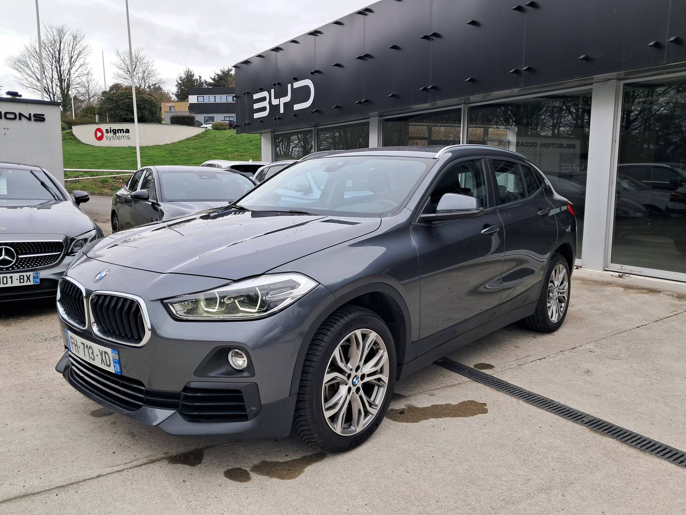 Bmw X2 X2 sDrive 18i 140 ch DKG7 occasion de 2018 en vente à Quimper