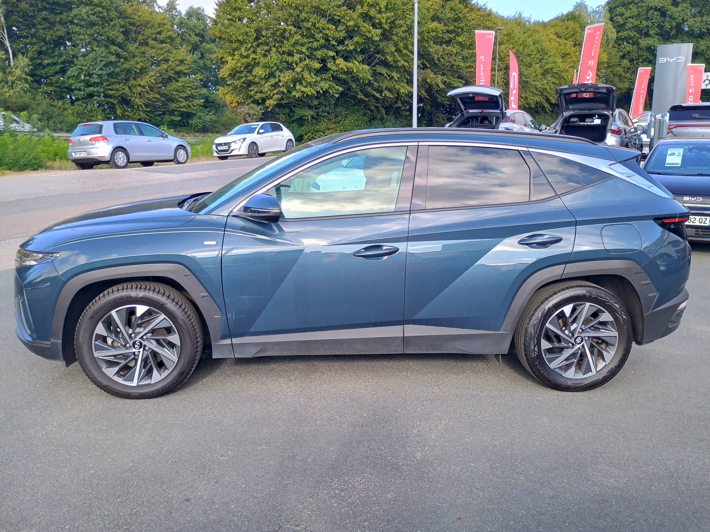 Hyundai Tucson  1.6 CRDi 136 Hybrid 48V DCT-7 occasion de 2023 en vente à Quimper