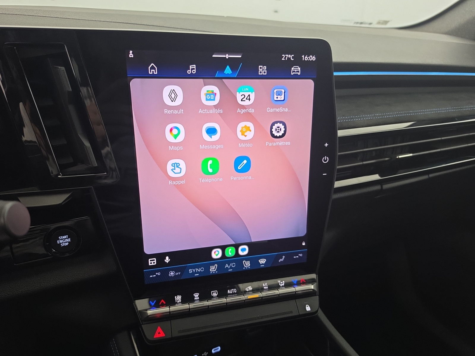 Vente en ligne Renault Espace Espace full hybrid E-Tech 200 ch 7pl au prix de 40 490 €