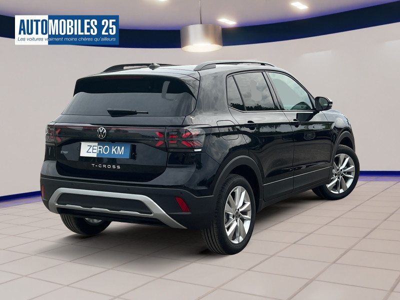Photo 2 de l'offre de VOLKSWAGEN T-CROSS 1.0 TSI 116CH LIFE DSG7 - 27 % à 25999€ chez Automobiles 25