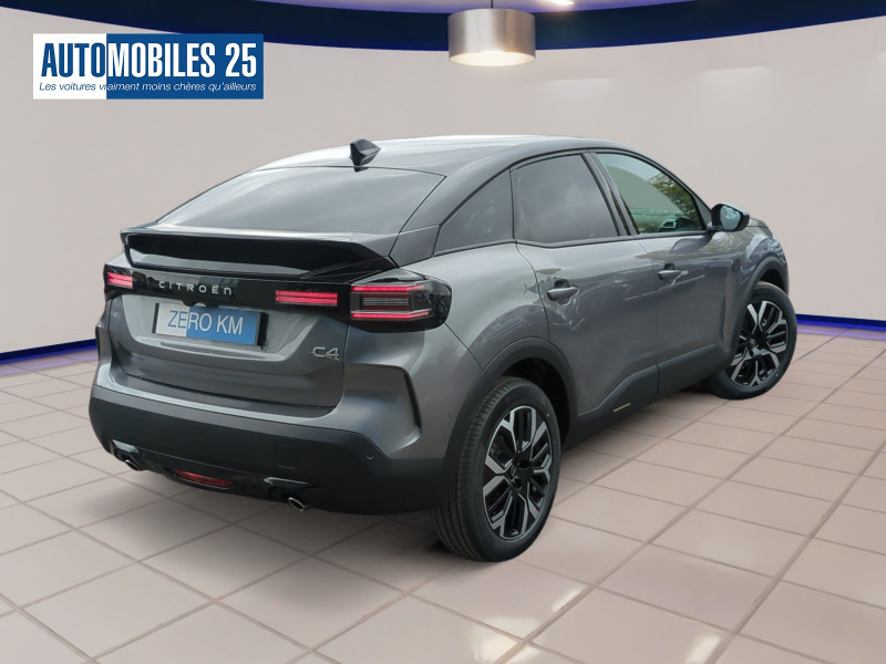 Photo 2 de l'offre de CITROEN C4 1.2 HYBRIDE 145CH S&S MAX AUTOMATIQUE -33 % à 24499€ chez Automobiles 25