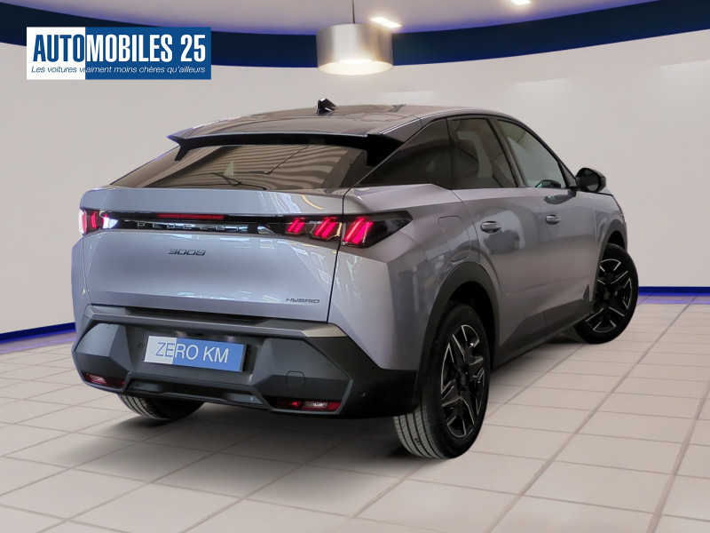 Photo 2 de l'offre de PEUGEOT 3008 1.2 HYBRID 145CH ALLURE E-DCS6 -29% à 29998€ chez Automobiles 25