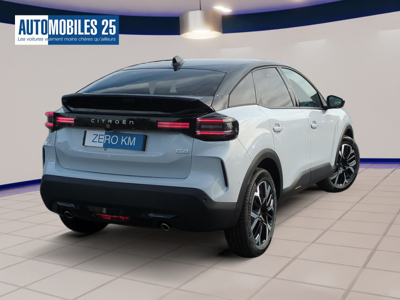 Photo 2 de l'offre de CITROEN C4 1.2 HYBRIDE 145CH S&S MAX AUTOMATIQUE -31% à 24499€ chez Automobiles 25